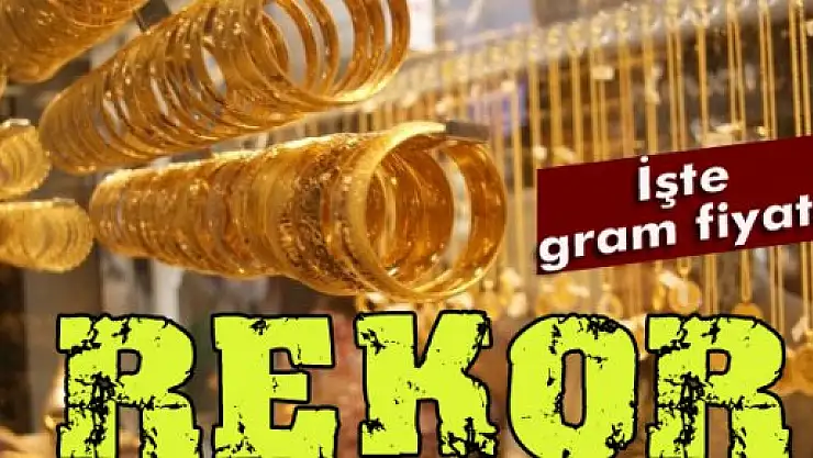 Gram altın rekor tazeledi