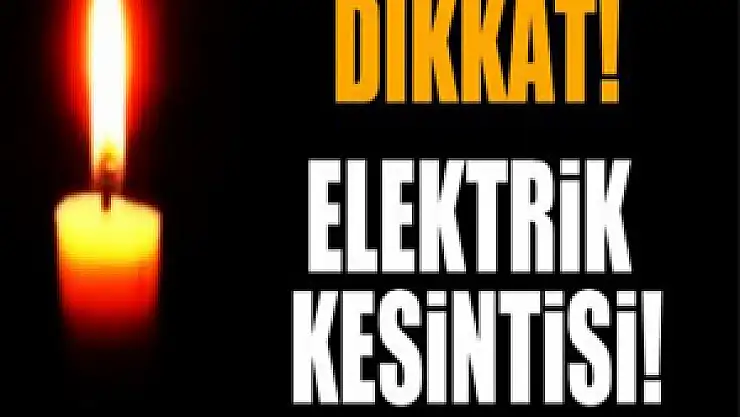 Samsun İlinde programlı elektrik kesintisi bildirimi 