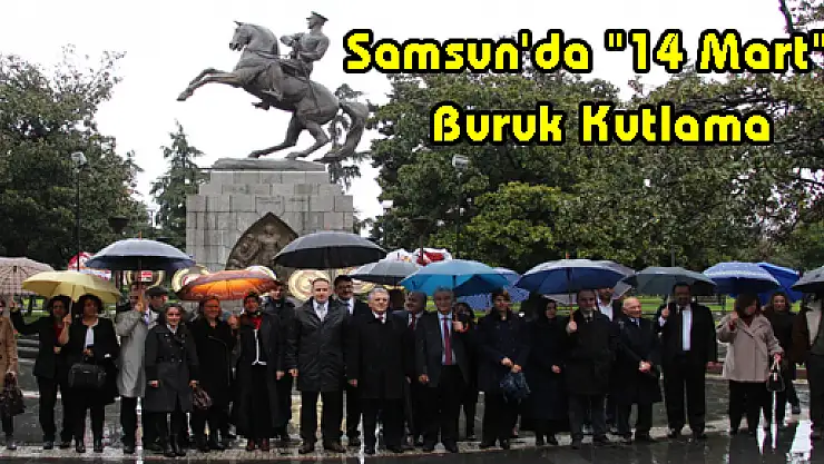 Samsun'da '14 Mart'a Buruk Kutlama