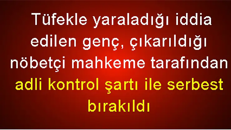 SAMSUN'DA SİLAHLA YARALAMAYA ADLİ KONTROL