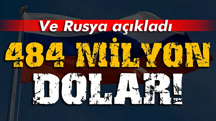 Suriye operasyonlarının Rusya'ya maliyeti 484 milyon dolar