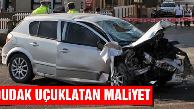 Trafik kazalarının yıllık maliyeti 4 milyar dolar
