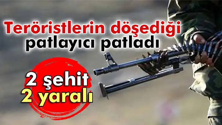 Nusaybin'de teröristlerin döşediği EYP patladı: 2 şehit, 2 yaralı