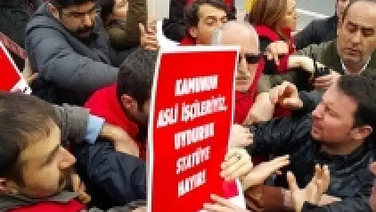 İstanbul'da taşeron işçi eylemine müdahale: 6 gözaltı