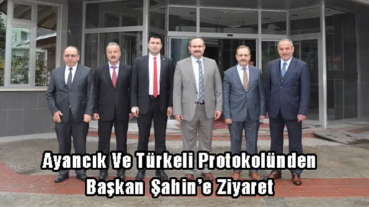 Ayancık Ve Türkeli Protokolünden Başkan Şahin'e Ziyaret