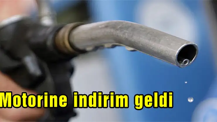 Motorine indirim geldi