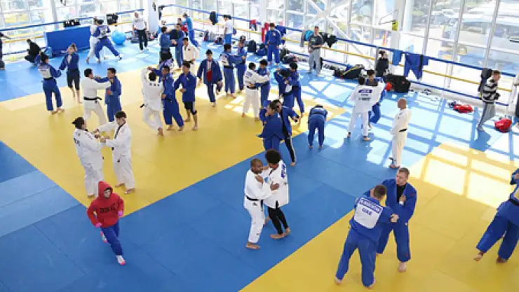 JUDO MİLLİ TAKIMLARI SON HAZIRLIKLARINI YAPTI