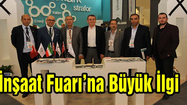 İnşaat Fuarı'na Büyük İlgi