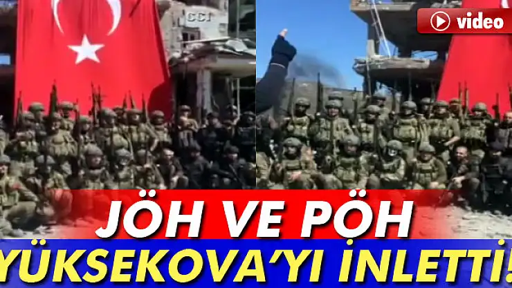 Teröristleri öldürdüler: Yüksekova sokaklarını inlettiler