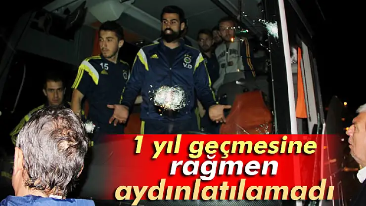 Fenerbahçe otobüsüne düzenlenen saldırı geçen 1 yılın ardından aydınlatılamadı