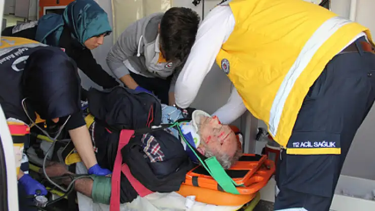 Otomobilin Çarptığı Yaya Ölümden Döndü