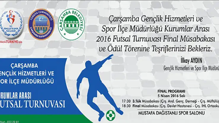 FUTSAL TURNUVASINDA FİNAL MAÇI