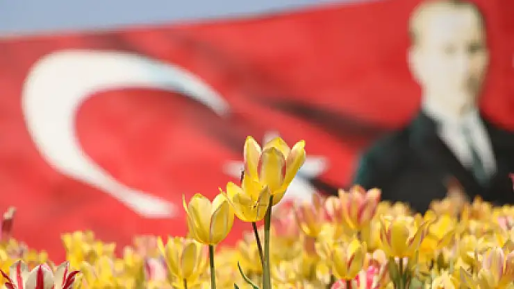 SAMSUN'DA LALELER AÇTI