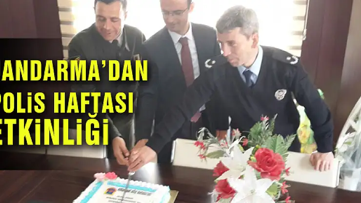 JANDARMA'DAN POLİS HAFTASI ETKİNLİĞİ