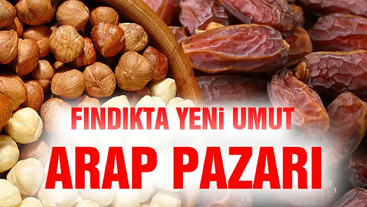 Fındıkta yeni umut: Arap pazarı