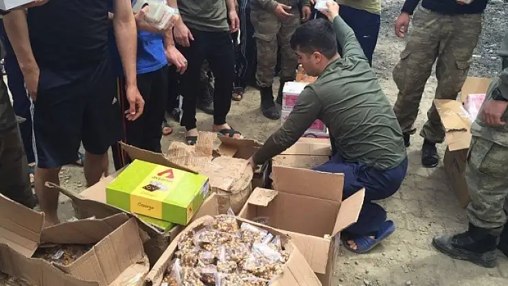 Tarsus'tan askere büyük güç desteği