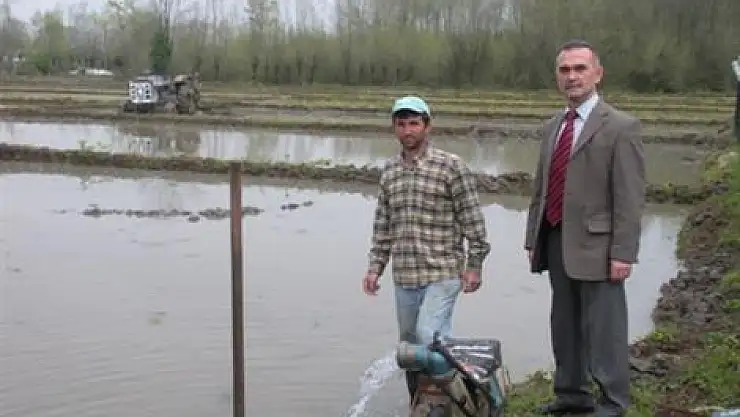 Çarşamba'da Çeltik Ekim Hazırlıkları Başladı