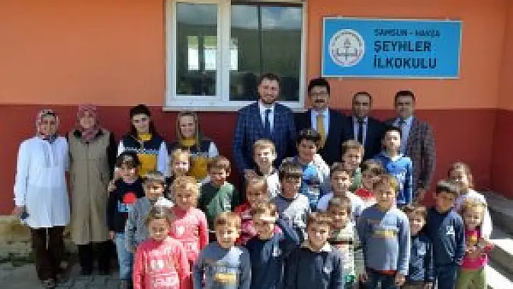 SAĞLIK MÜDÜRLÜĞÜ VE TÜGVA'DAN KIRSAL MAHALLE OKULLARINA ZİYARET