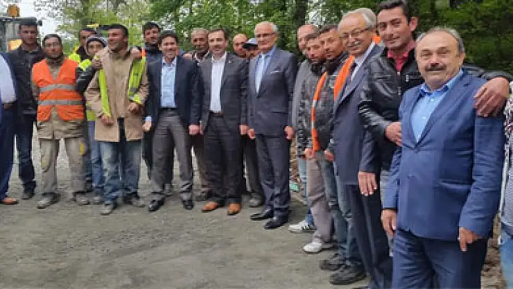 Beton Yol Çalışmalarında Sona Yaklaşıldı 