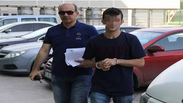  HAKKINDA 8 YIL HAPİS CEZASI BULUNAN GENÇ TUTUKLANDI