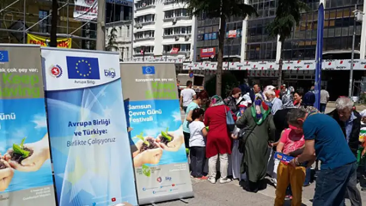 Samsun AB Bilgi Merkezi'nden 'Çevre Günü Festivali'