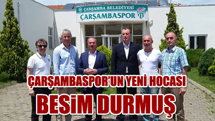 Besim Durmuş Çarşambaspor tesislerinde...