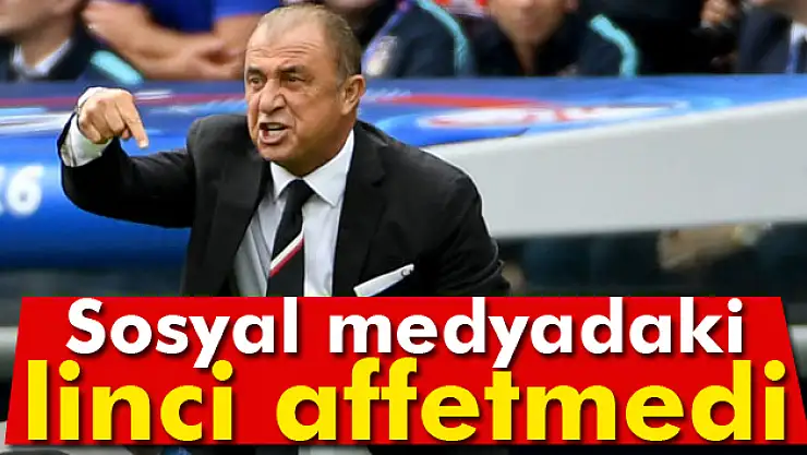Fatih Terim ve ailesi sosyal medyadan linci affetmedi