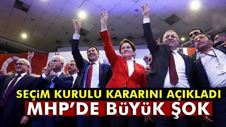 Çankaya Seçim Kurulu MHP kurultayı kararını verdi