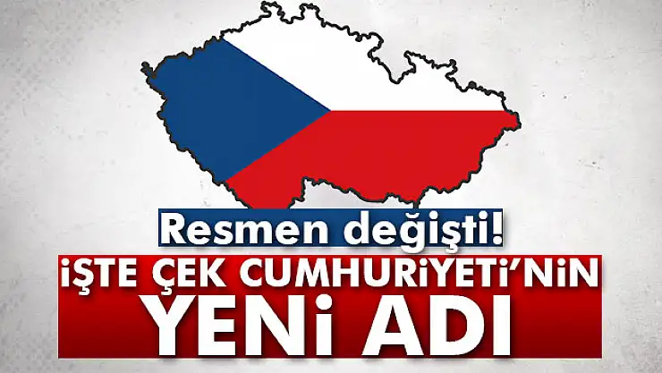 Çek Cumhuriyeti'nin Adı 'Çekya' oldu