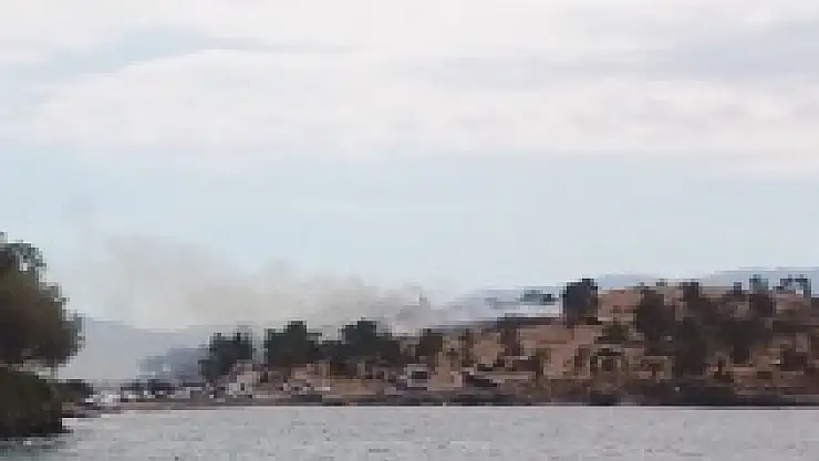 Çay demlerken ormanı yaktılar