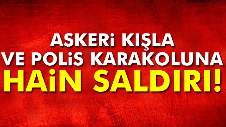 Siirt'te askeri kışla ve polis karakoluna roketli saldırı