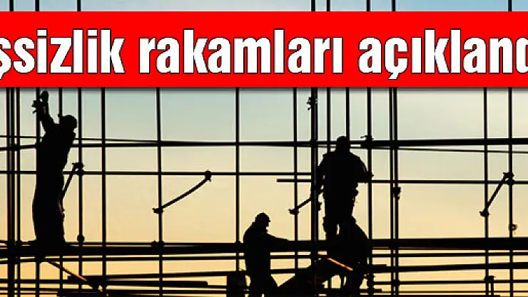 İşsizlik rakamları açıklandı