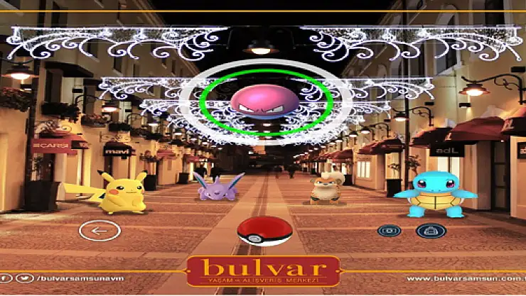 Pokemonlar Bulvar AVM'dev