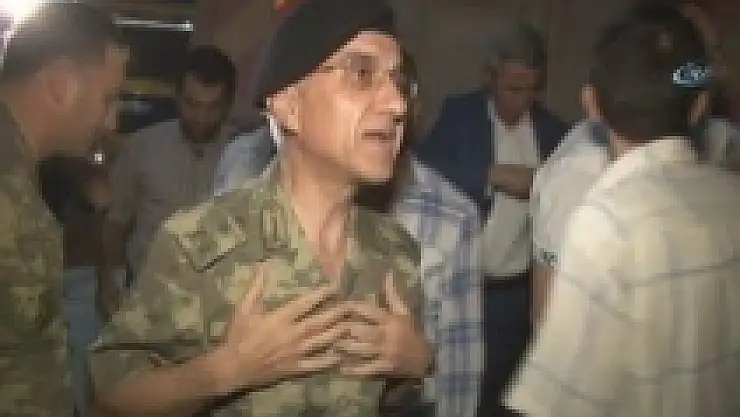 Komutanın çağrısı vatandaşı eve gitmeye ikna edemedi