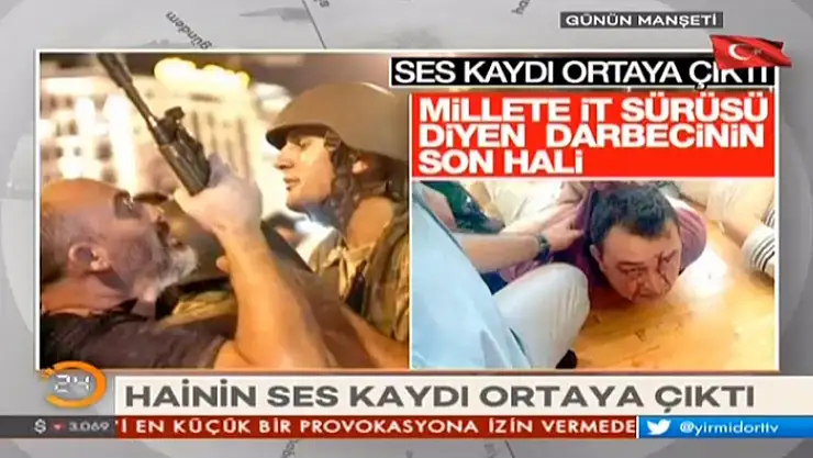 FETÖ'cü terörist komutandan direnen halka alçak sözler