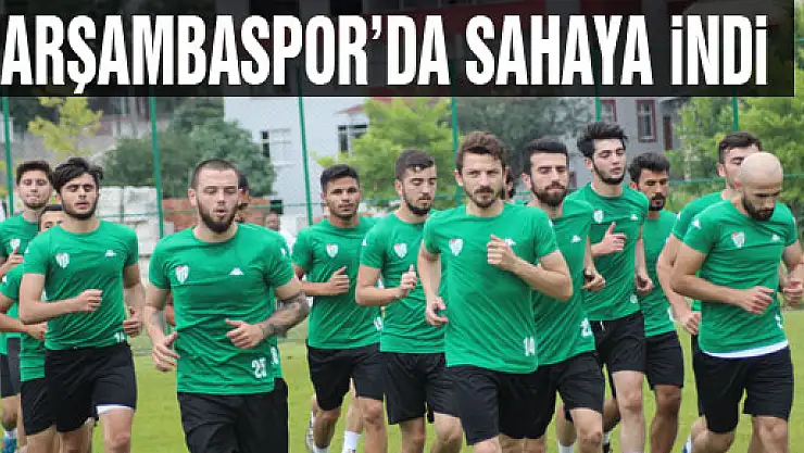 ÇARŞAMBASPOR'DA SAHAYA İNDİ