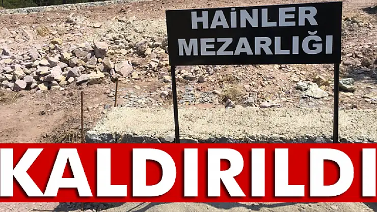 İBB Başkanı Kadir Topbaş: 'Hainler mezarlığı tabelasını kaldırttım'
