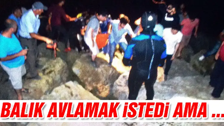 Doktor zıpkınla balık avlamak için girdiği denizden çıkamadı