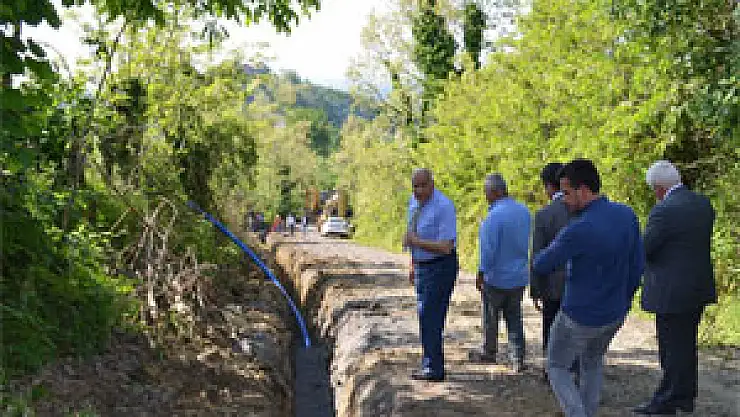SASKİ'den Alaçam'a 5 milyon liralık içme suyu yatırımı