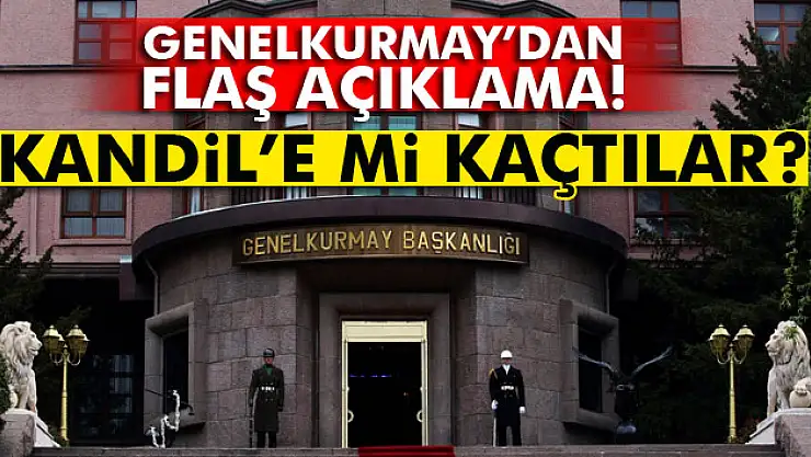 Darbeci general ve askerler Kandil'e mi kaçtı?