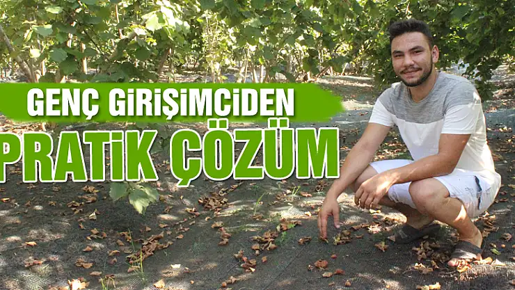 Genç girişimciden pratik çözüm