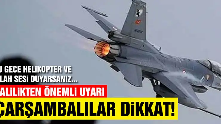 Samsun'da Gece Helikopter ve Silah Sesleri Duyarsanız Korkmayın