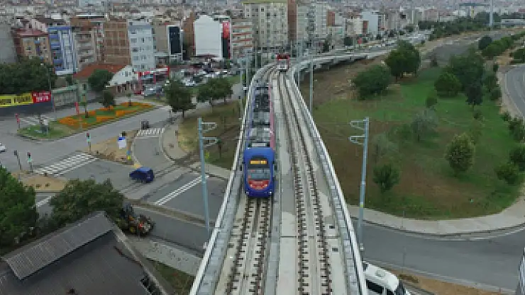 Raylı sistemde testler devam ediyor