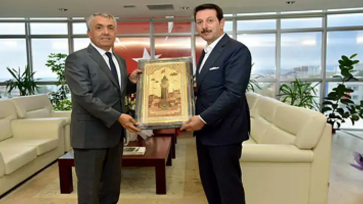 Başkan Tok'tan Rektör Bilgiç'e ziyaret