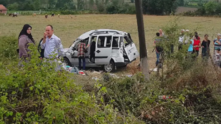 Civcivi ezmemek için kaza yaptı: 3'ü çocuk 8 yaralı