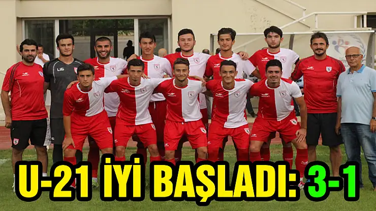 U-21 İYİ BAŞLADI: 3-1