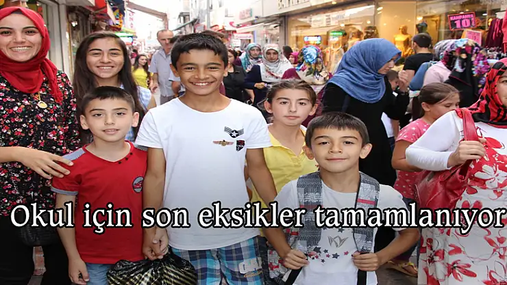 Okul için son eksikler tamamlanıyor