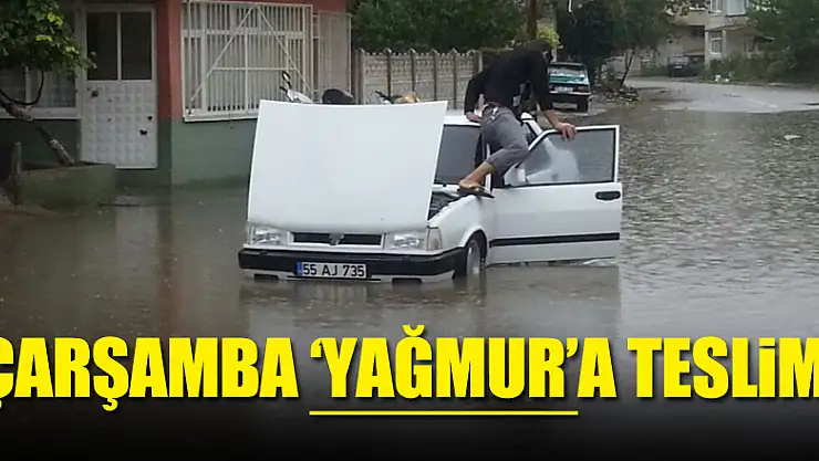 Çarşamba'da Yağmur Yağışı