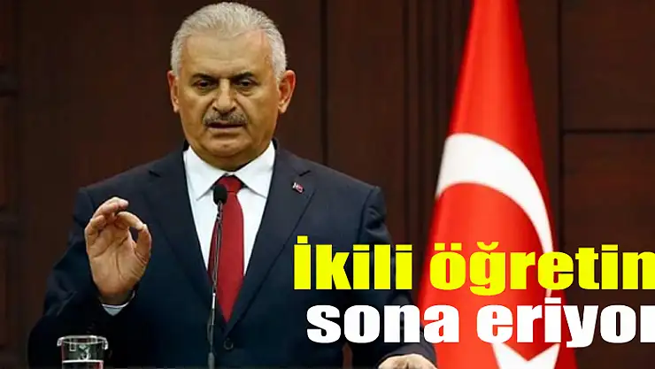 İkili öğretim sona eriyor