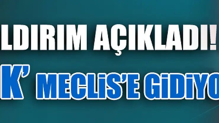 Başkanlık teklifi 15 güne Meclis'te